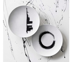 Degrenne - Arty White Creation Plate